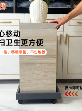 可移动万向轮摆件托盘