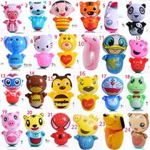 36cm inflatable small tumbler baby toy can bite the baby early to teach the puzzle child small number can nibble the balloon