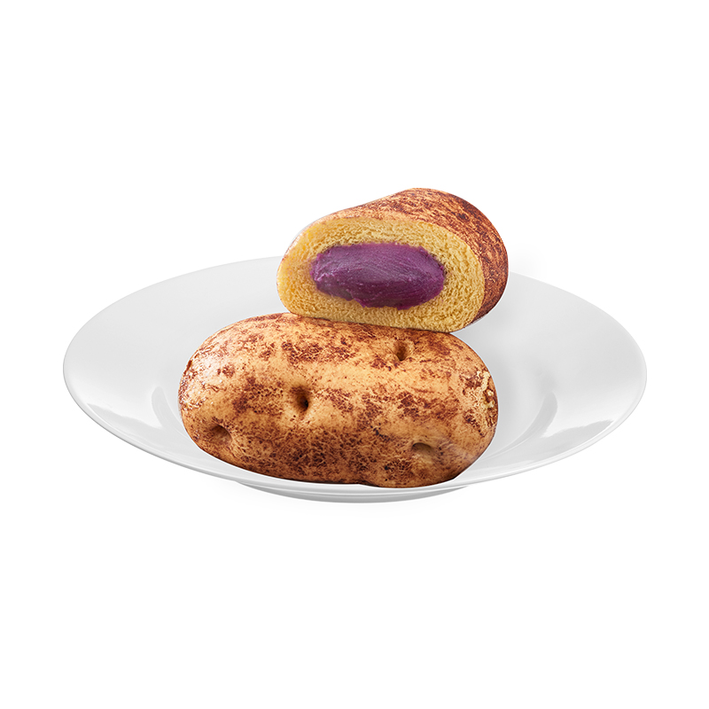 北记儿童营养食品紫薯薯仔包2盒