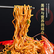 超Q大碗非油炸鸡蛋挂面整箱装方便面饼