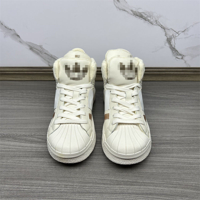 35码撤柜清仓处理加绒女鞋冬季平底百搭舒适纯色保暖休闲高帮鞋女,淘宝优惠券,粉丝福利购,淘宝优惠卷