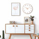 Nordic style simple wall clock dance studio clock