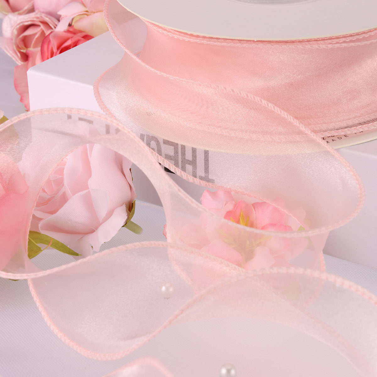 纯色素边鱼尾纱丝带束装饰包装纱带缎带彩带蛋糕盒礼品包装带围边,淘宝优惠券,粉丝福利购,淘宝优惠卷