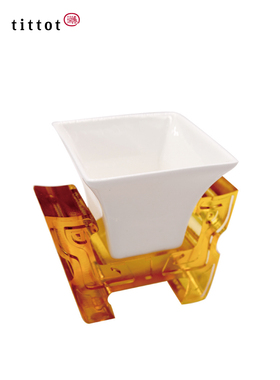 tittot琉园琉璃装饰中式桌面摆件