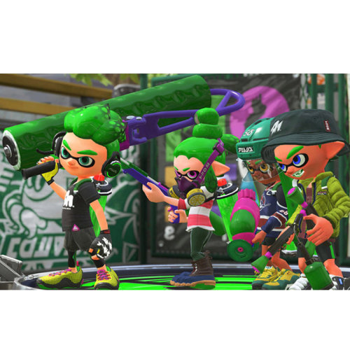 任天堂switch游戏喷射战士2 乌贼2 章鱼2 Splatoon2 Ns卡带英文版全新正版现货