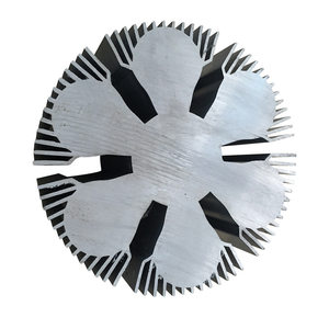 大功率太阳花散热器氧化加工LED密齿铝型材散热器铝合金散热片