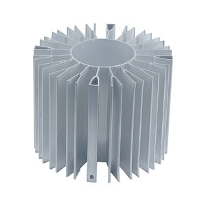 工业散热器铝型材 大功率led太阳花电子散热片铝合金散热器加工