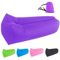 Inflatable Outdoor available Lazy person Lying Chair Field Travel Portable PVC inflatable sofa suitable for beach camping