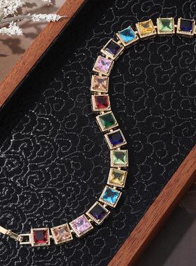 镶钻手链2025年新款女轻奢复古百搭精致小众设计高级时尚优雅手饰