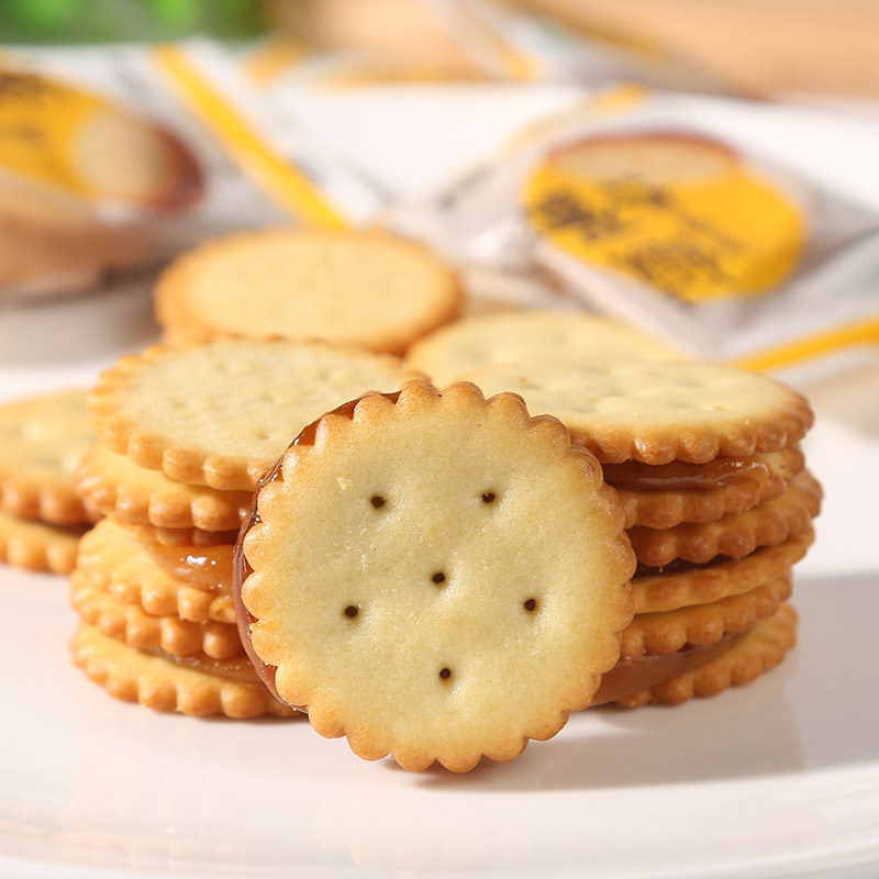 台湾黑糖夹心麦芽饼干红糖饼干早餐代餐良浩牌零食500g女生零食,淘宝优惠券,粉丝福利购,淘宝优惠卷
