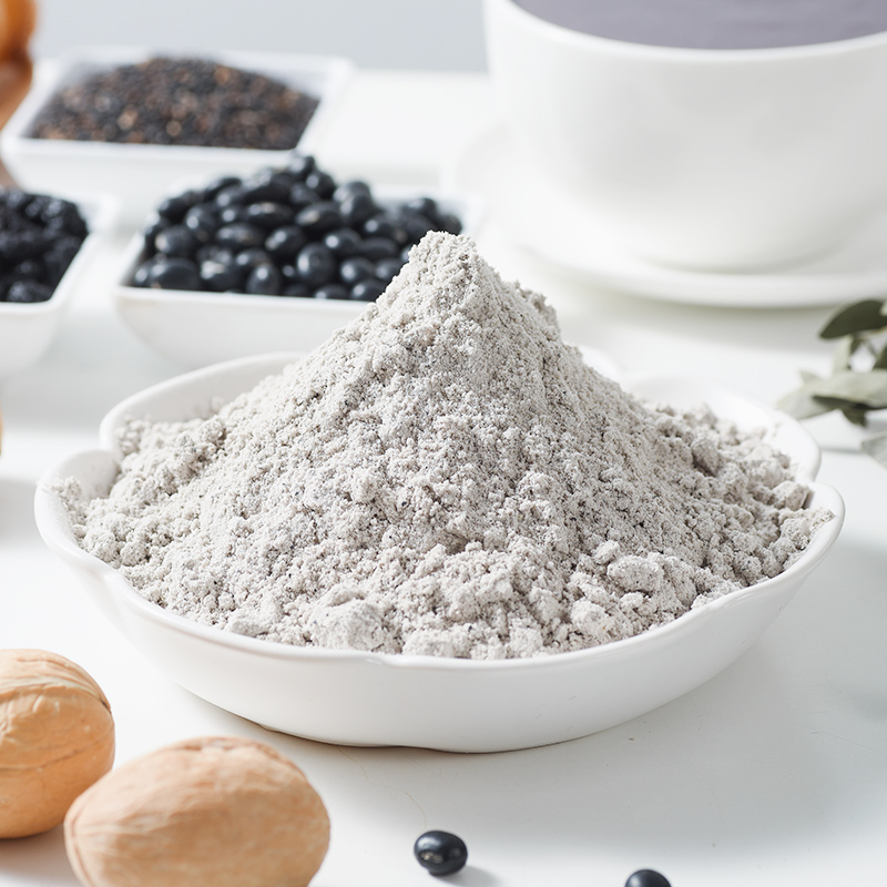 素心缘黑芝麻核桃桑葚罐装黑米黑豆代餐粉营养早餐即食冲饮 - 图1