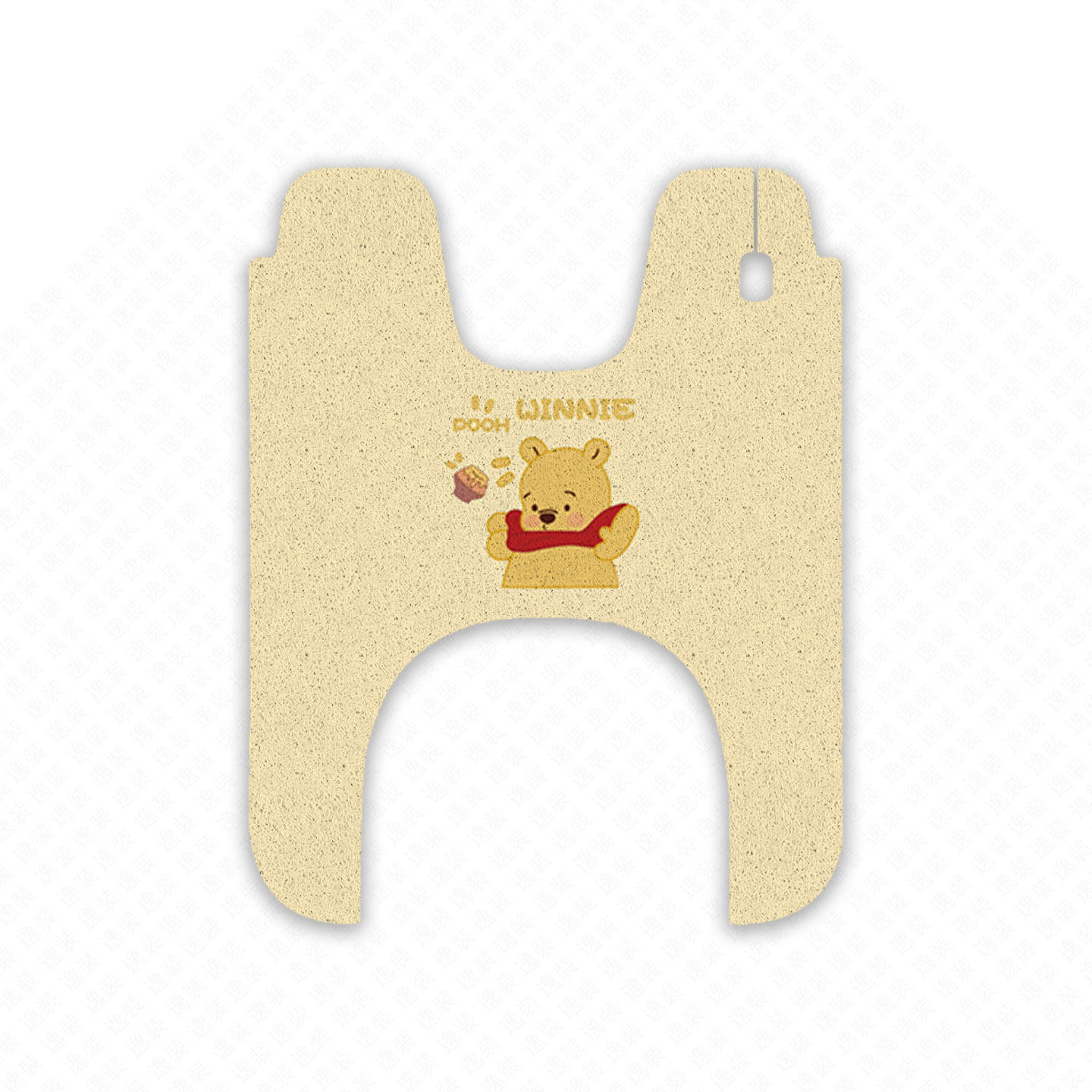 【小刀云朵脚垫】电动三轮车配件脚踏垫踏板皮脚踩垫防防滑耐磨垫-图1