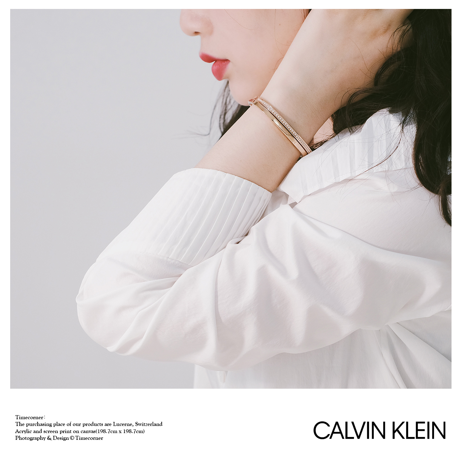 BANGLE - 2017 CALVIN KLEIN HOOK KJ06MD0001 - CK情侣窄版手镯