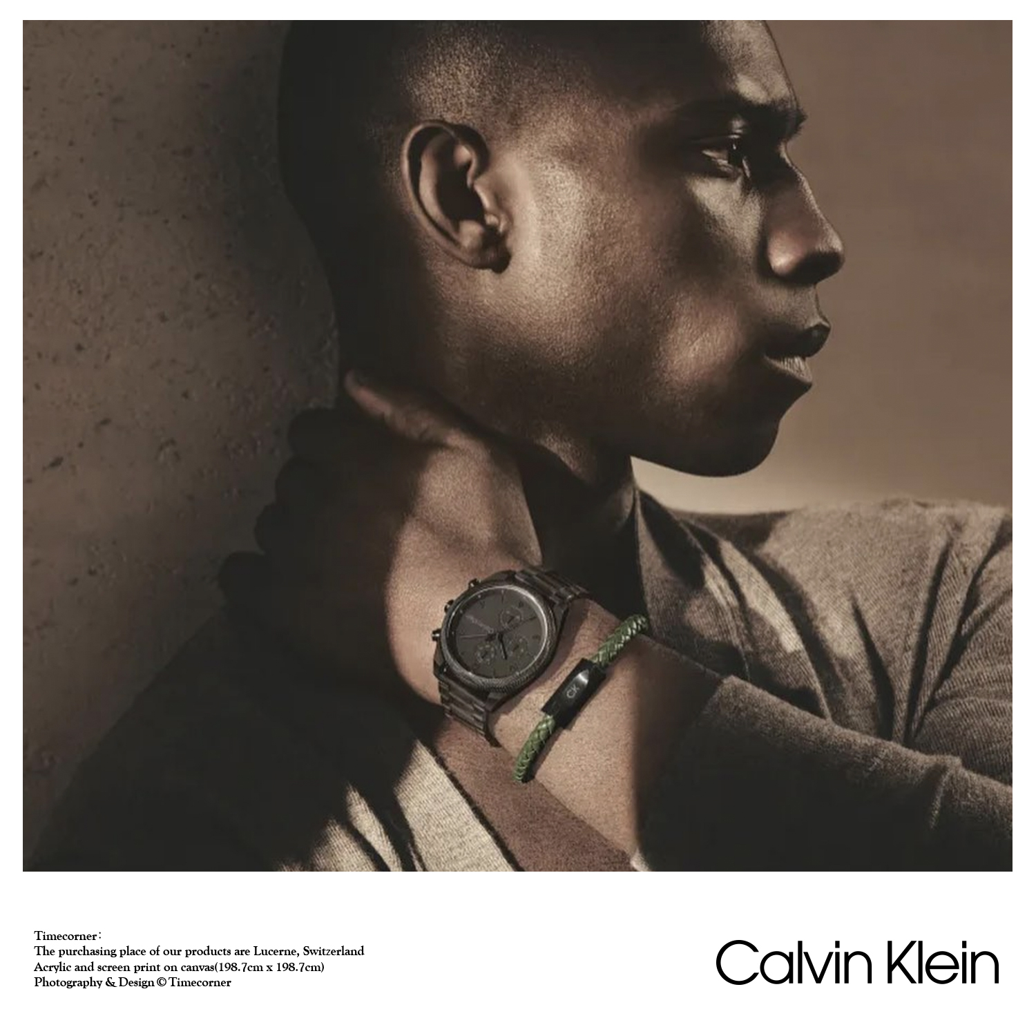 BRACELET- 2024 Calvin Klein Bold Leathers 35000572- CK手链-图0