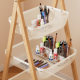 Solid wood second-hand trolley household removable snack rack