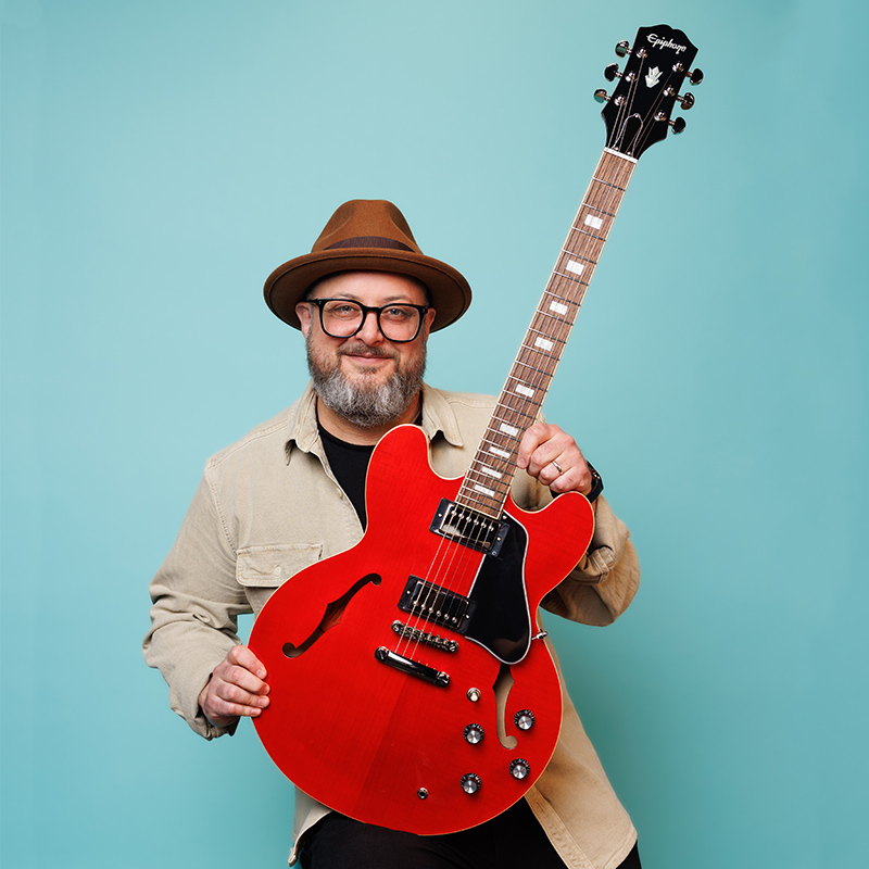 Epiphone Marty Schwartz ES-335签名款F孔爵士琴JAZZ爵士电吉他 - 图1