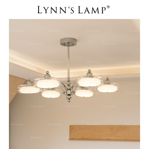 Lynn's立意 原创包豪斯客厅吊灯 2026年新款现代金属感书房卧室灯 - 图2