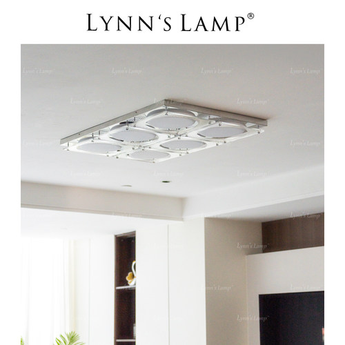 Lynn's立意 原创包豪斯客厅吸顶灯 2025新款卧室全光谱护眼书房灯 - 图0