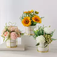 桌上摆设假花 新人首单立减十元 21年8月 淘宝海外