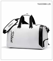 2023 New Tetliss Golf Bag Clothing Bag Large Capacity Independent Footwear Area Boston Bag