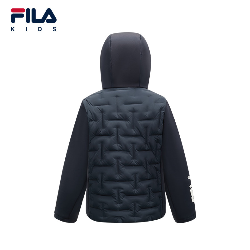 FILA斐乐儿童童装羽绒服2025年冬季新款男中大童轻薄网球运动外套