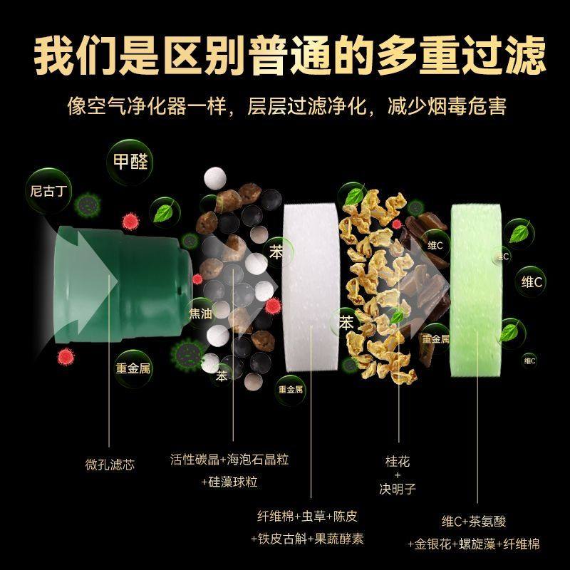 烟嘴21重过滤嘴草本颗粒粗中细三用一次性滤嘴烟咀男女士吸烟焦油,淘宝优惠券,粉丝福利购,淘宝优惠卷