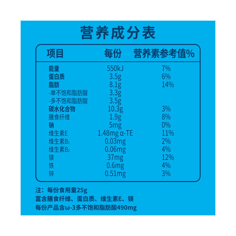 洽洽小蓝袋益生菌每日坚果30袋750g礼盒装,淘宝优惠券,粉丝福利购,淘宝优惠卷