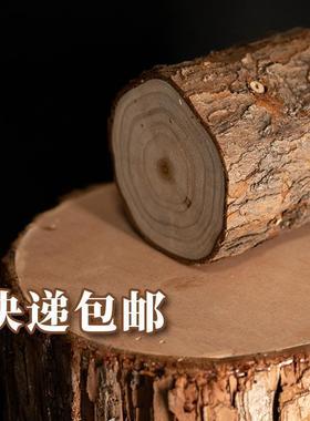 仿真木桩树桩摆件装饰仿木桩圆木墩商场服装店橱窗造景道具木头桩