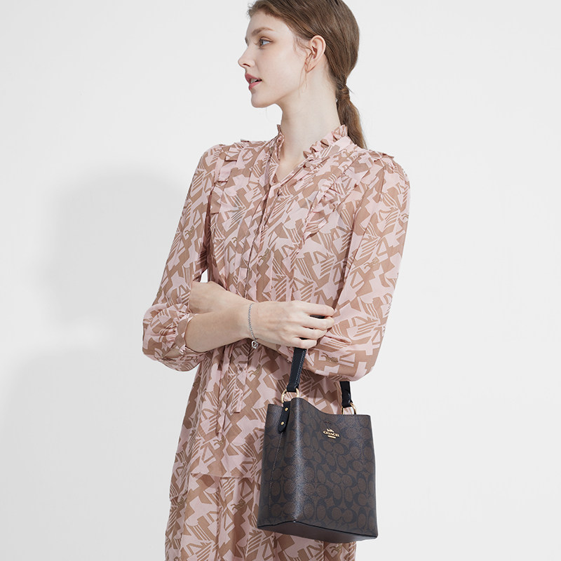 coach /蔻驰官方奥莱款大号水桶包 COACH海外水桶包