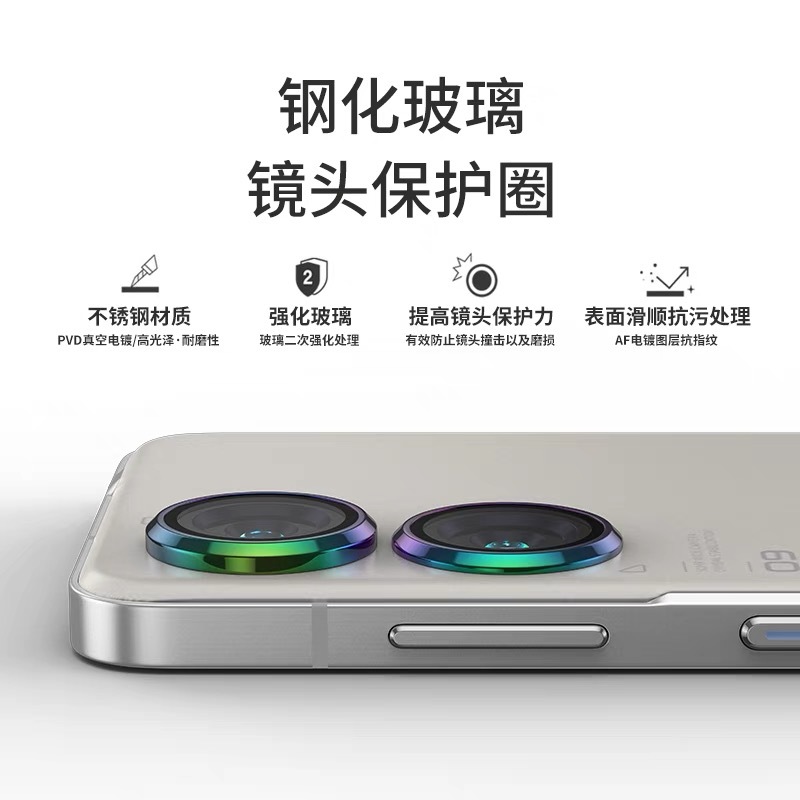 适用于Nothing phone 2a鹰眼镜头膜Nothingphone2a后摄像头铝合金玻璃一体镜头贴独立保护圈钢化防爆膜防刮爆 - 图3