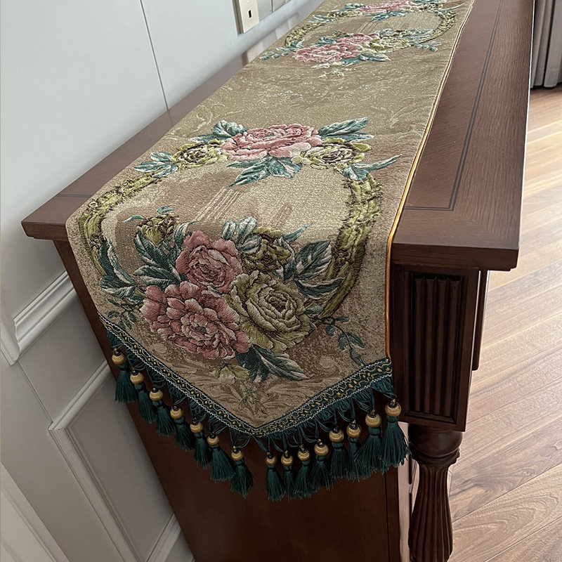 搭配专家会让一块布充满故事 电视柜高级桌旗欧美 戴妃 密莉娅,淘宝优惠券,粉丝福利购,淘宝优惠卷