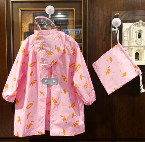 Летний мультяшный тонкий быстросохнущий портативный детский дождевик для школьников для раннего возраста, длина миди