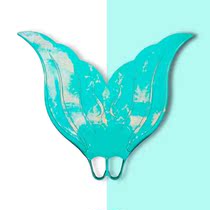 New male and female children free diving adult rubber footed webbed frog shoes silicone gel comfortable and flexible swimming footbed