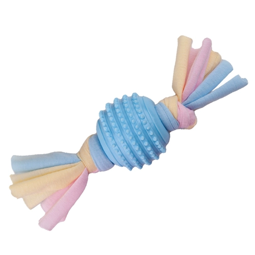 Той мяч для собак, шлифовальный стержень, снятие душных артефактов плюшевая граница, вставка для питомца -резинового мяча для собак Puppy Dog