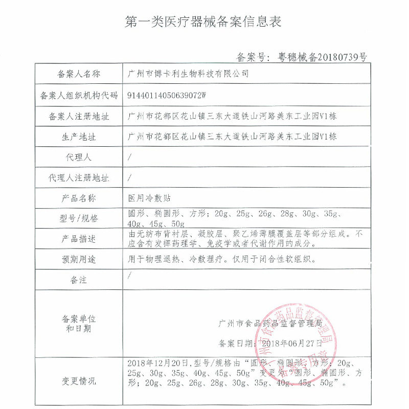 卡其芙医用冷敷贴正品敏感肌敷料 复兴医疗器械伤口敷料