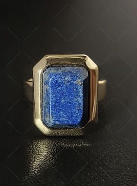 崩坏星穹铁道砂金青金石戒指动漫周边同人原创手作cos食指戒周边