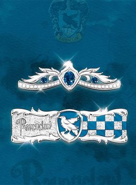 哈利波特鹰院拉文克劳对戒动漫同人周边原创手作cos戒指哈迷礼物