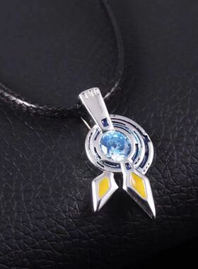 休比·多拉夜光吊坠游戏人生ZERO网红男女可调项链二次元动漫周边