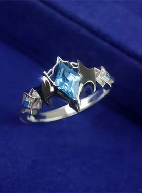 博士多托雷印象戒指原创设计喷砂动漫游戏周边二次元cos指环介指