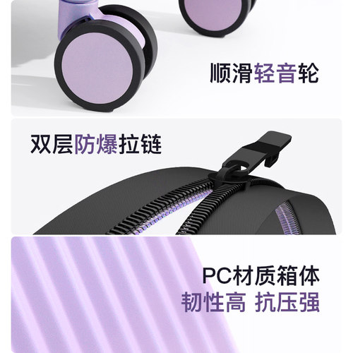 2025新款28寸大容量行李箱女结实耐用32超大号旅行拉杆密码皮箱子 - 图2