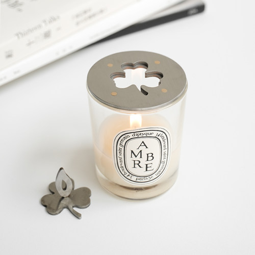 香薰蜡烛聪明盖灭烛器配件聚热防挂壁燃烧均匀防蜡坑改善记忆圈 - 图1