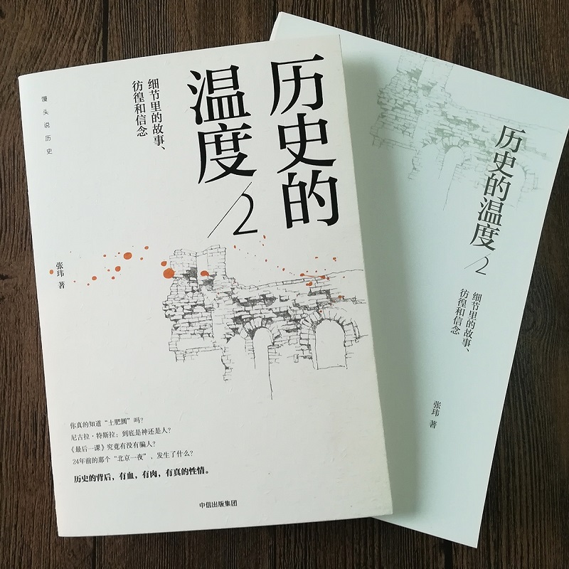 历史的温度2:细节里的故事、彷徨和信念 馒头大师力作 包邮 张玮著有知识也有看点 有典故更有温度中信出版社