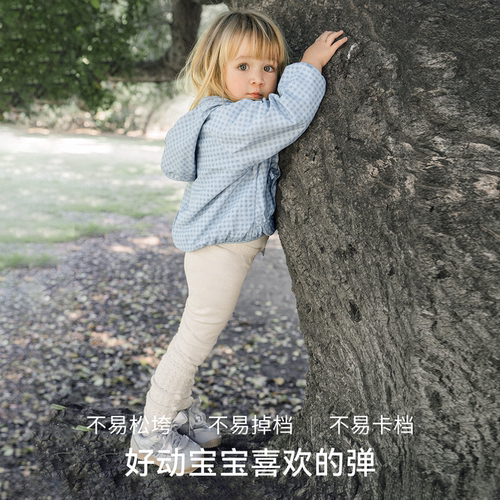 嫚熙童装儿童打底裤宝宝秋冬内搭舒适弹力长裤女童保暖外穿裤子潮 - 图2