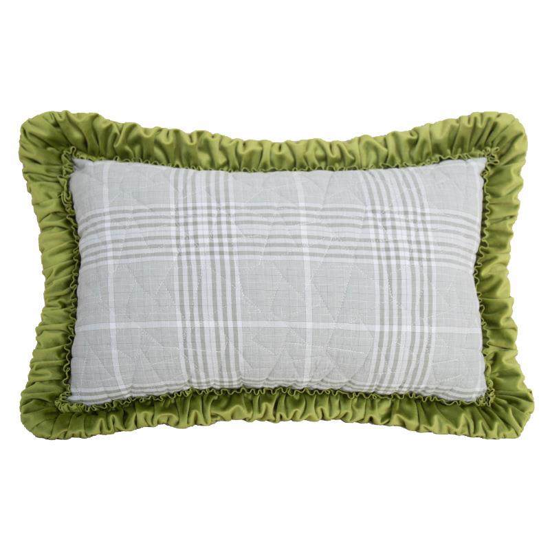 现代简约手工编织沙发抱枕绿色客厅飘窗靠垫酒店民宿床上靠枕,淘宝优惠券,粉丝福利购,淘宝优惠卷