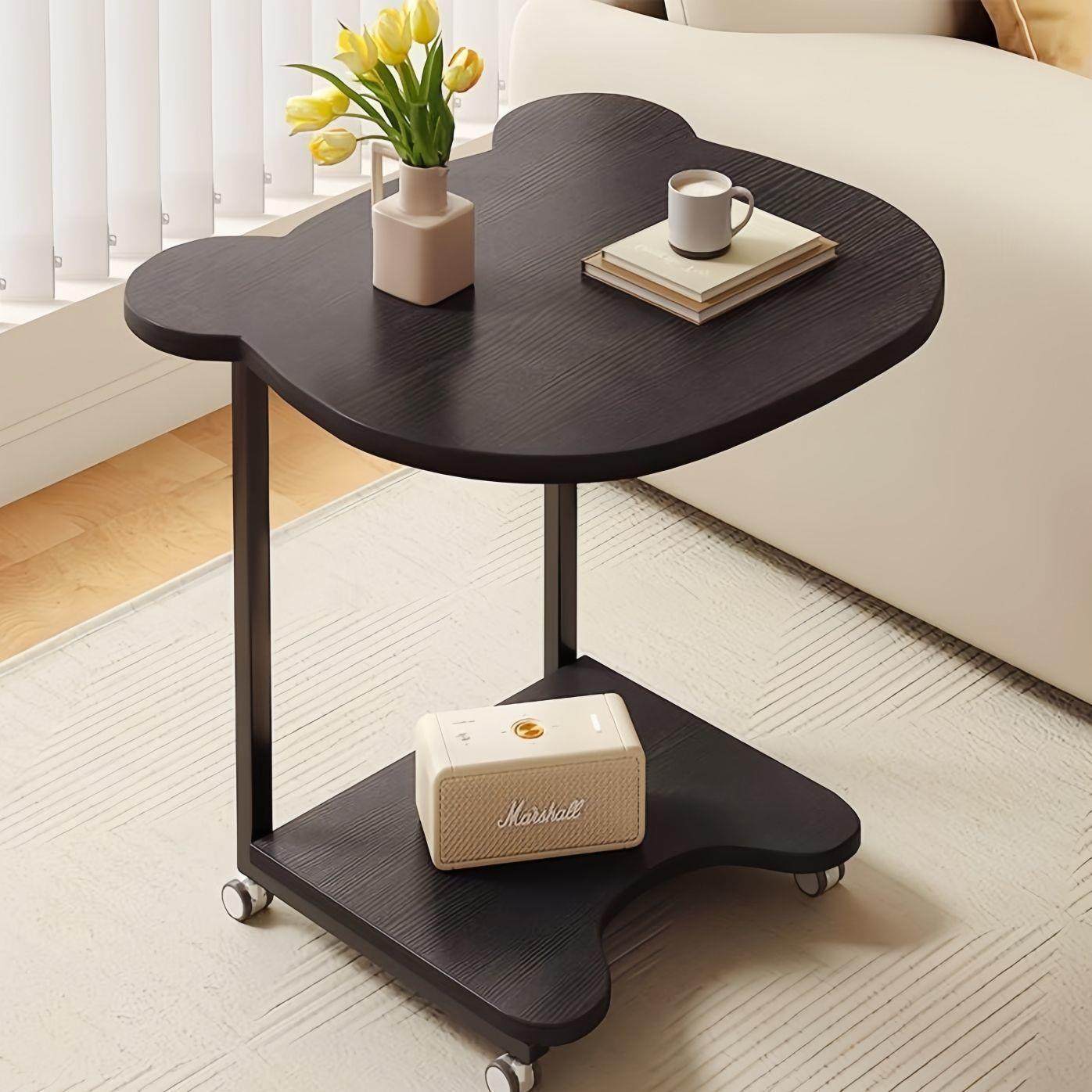 床边桌家用卧室可移动熊猫桌子床头柜客厅沙发收纳置物小边桌,淘宝优惠券,粉丝福利购,淘宝优惠卷