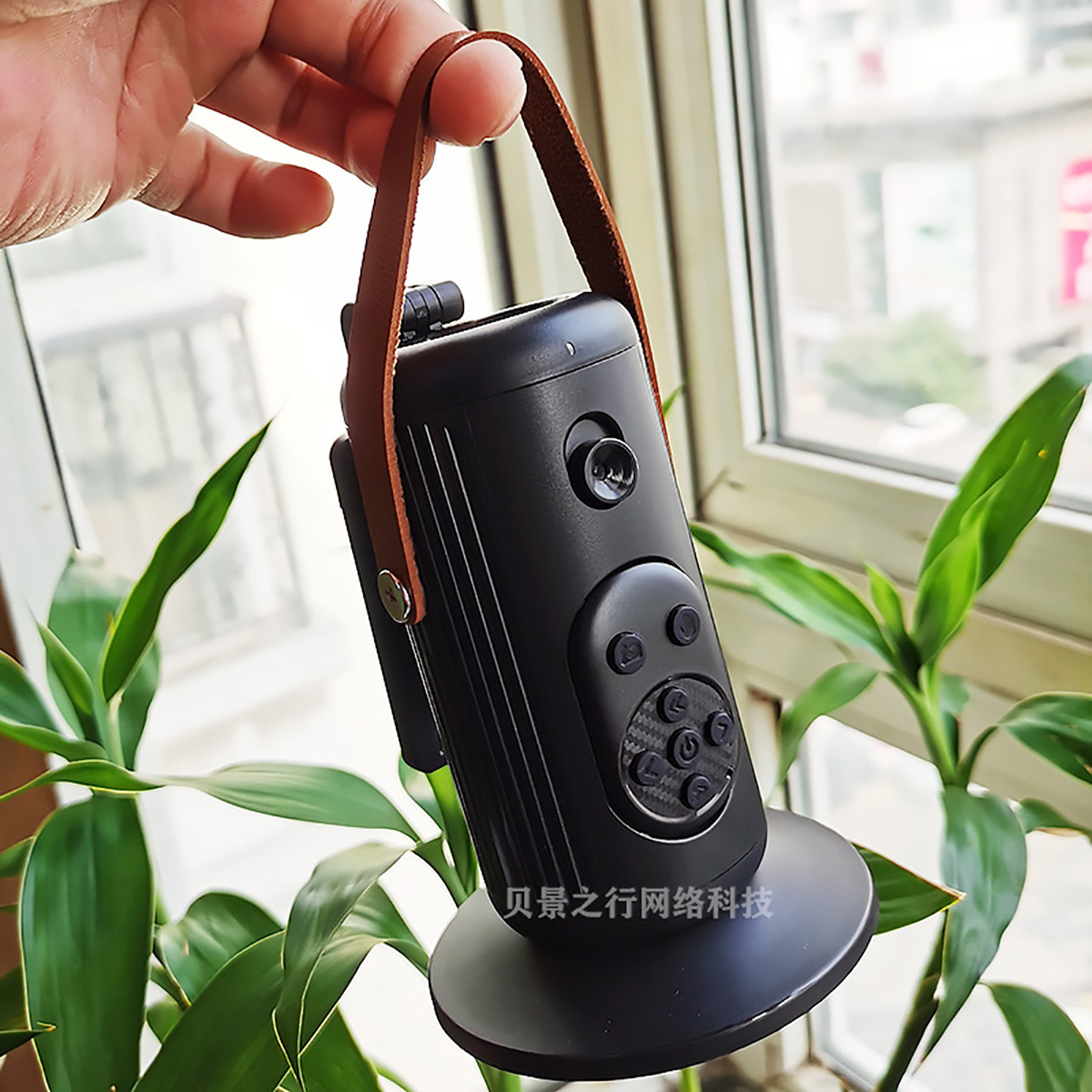 智能AI跟拍云台昌妙适用于华为小米OPPO苹果VIVO一加手机自拍杆人脸全景追踪360度旋转相机云台手机直播支架
