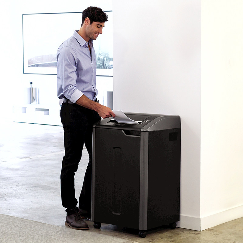 fellowes范罗士425ci碎纸机粉碎机 范罗士碎纸机