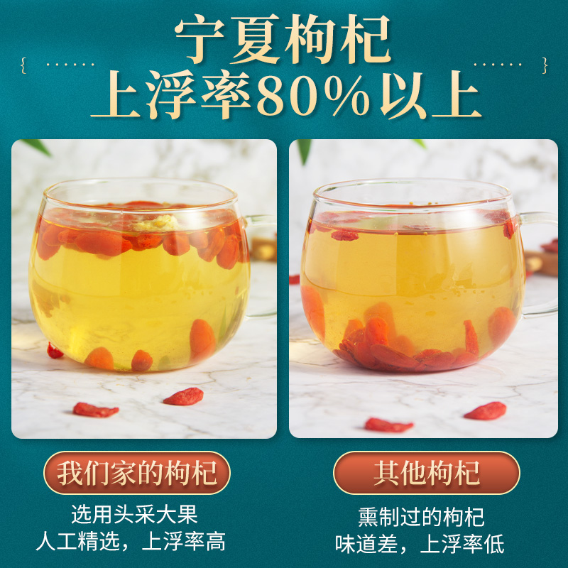 补宜养枸杞子宁夏特级500g正宗免洗大颗粒纪构杞茶红苟杞干