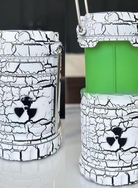 核能小夜灯氛围露营灯户外核反应堆灯笼真核能装置桌面摆件