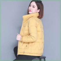 Winter thickened warm upright collar 100 hitch short cotton clothing Han version swarm jacket foreign air fashion small cotton padded jacket